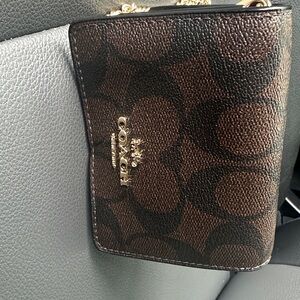 Coach Brown Baby Bag